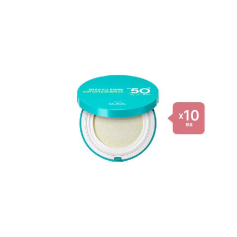 SCINIC Enjoy All Round Airy Sun Cushion EX SPF50+ PA++++ - 25g...