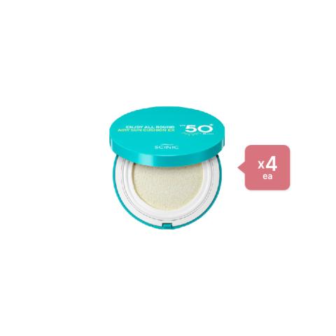 SCINIC Enjoy All Round Airy Sun Cushion EX SPF50+ PA++++ - 25g...