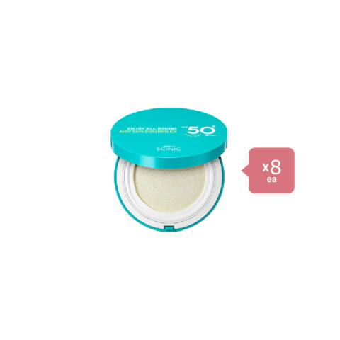 SCINIC Enjoy All Round Airy Sun Cushion EX SPF50+ PA++++ - 25g...