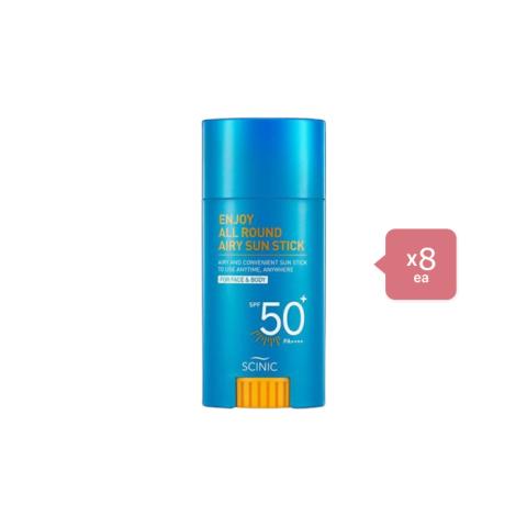 SCINIC Enjoy All Round Airy Sun Stick SPF50+ PA++++ - 25g (8ea) Set