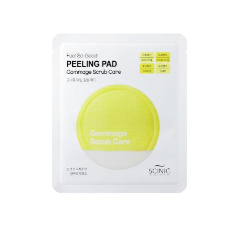 SCINIC - Feel So Good Peeling Pad - Gommage Scrub Care - 5pièces