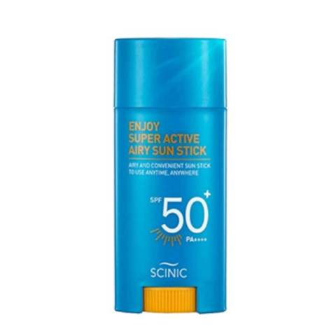 SCINIC - Profitez du Super Active Airy Sun Stick SPF50 + PA ++++ - 15g