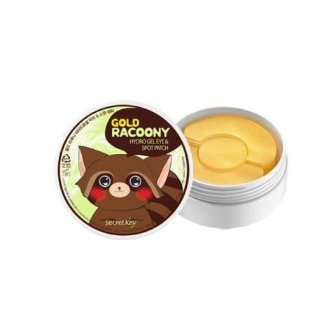 Secret Key - Ensemble de patchs yeux et taches Gold Racoony Hydrogel