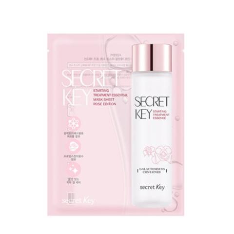 Secret Key - Starting Treatment Essential Feuille de masque (Rose... Secret Key - Starting Treatment Essential Feuille de masque (Rose...