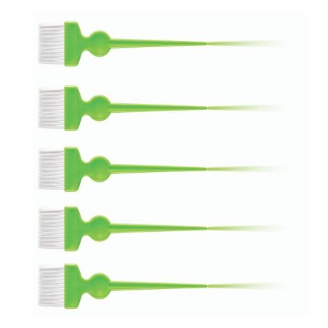 Set de 5 pinceaux avec poils nylon ultra-doux