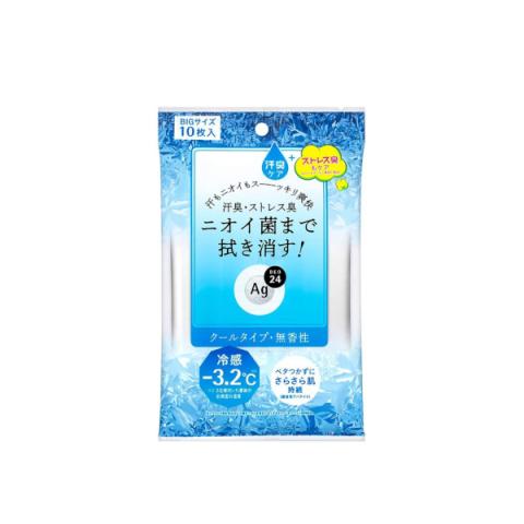 Shiseido - Ag Deo 24 - Clear Shower Sheet - 10pièces - Cool