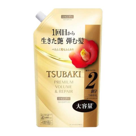 Shiseido - Recharge de shampoing Tsubaki Premium Volume & Repair - 600ml