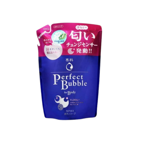Shiseido - Senka Perfect Bubble For Body Recharge florale - 350ml