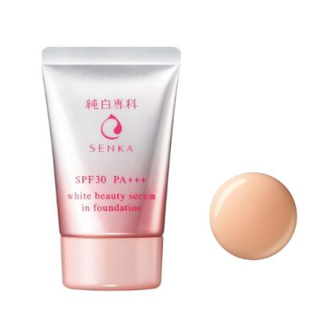Shiseido - Senka Sérum de Beauté Blanche En Fond de Teint SPF30...