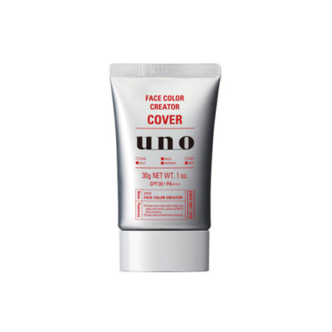 Shiseido - Uno Face Colour Creator Cover BB Cream Pour Homme - 30g