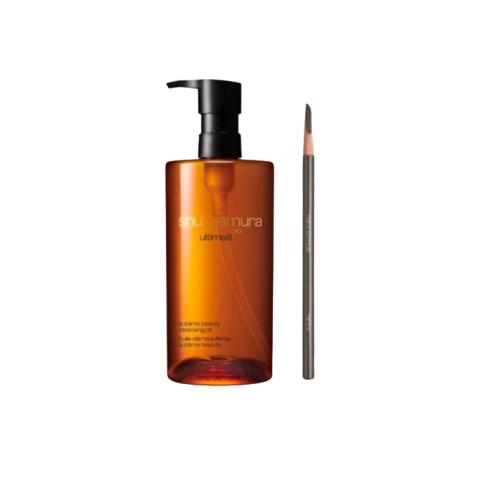 Shu Uemura Hero Set A (Ultime8 Sublime Beauty Cleansing Oil 450ml...