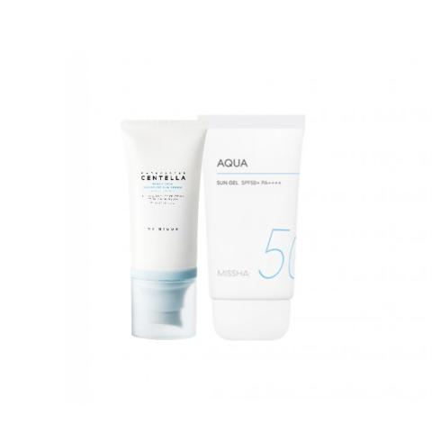 SKIN1004 X MISSHA Meilleur Ensemble De Crème Solaire