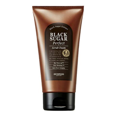 SKINFOOD - Mousse de gommage parfaite au sucre noir - 180g SKINFOOD - Mousse de gommage parfaite au sucre noir - 180g