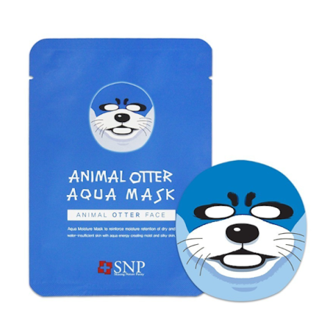 SNP - Masque aqua de loutre animale - 10pièces