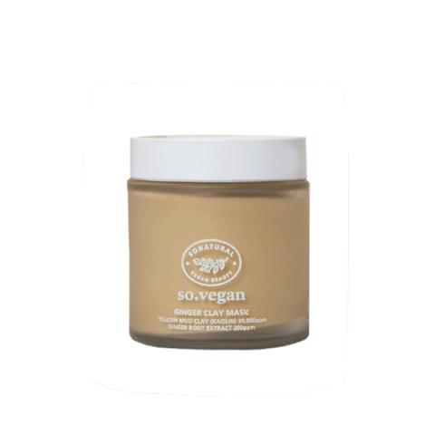 So Natural - So Vegan Masque à l'Argile de Gingembre - 110ml