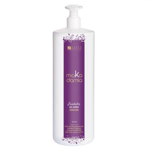 Soin cheveux blonds Makadamia Urban Keratin 1L