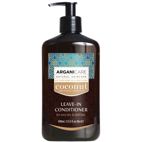 Soin hydratant protecteur sans-rinçage Arganicare 400 ml