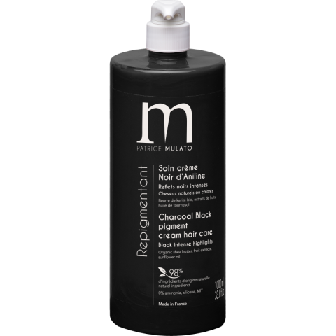 Soin repigmentant noir d'aniline Patrice Mulato 1L