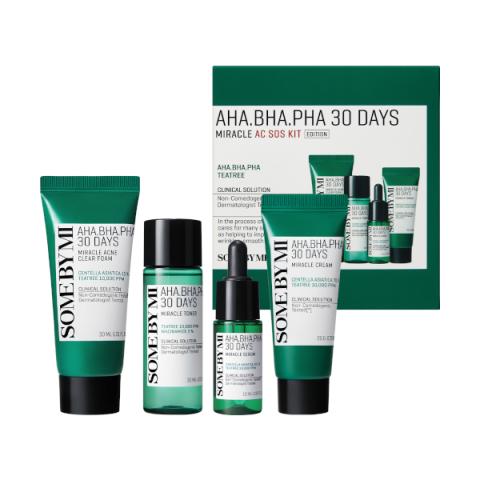 SOME BY MI - AHA-BHA-PHA 30 Days Miracle Acné SOS Kit