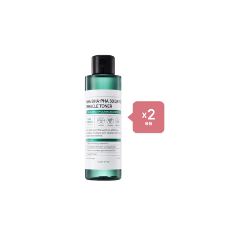 SOME BY MI AHA-BHA-PHA 30 Days Miracle Toner - 150ml (2ea) Set SOME BY MI AHA-BHA-PHA 30 Days Miracle Toner - 150ml (2ea) Set