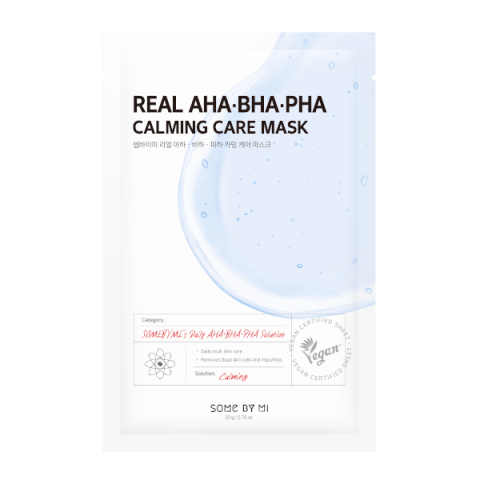 SOME BY MI - Real AHA-BHA-PHA Masque Soin Apaisant - 1pièce SOME BY MI - Real AHA-BHA-PHA Masque Soin Apaisant - 1pièce