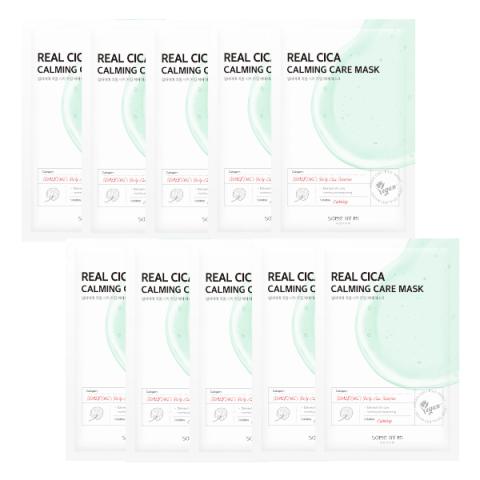 SOME BY MI - Real Masque Soin Apaisant Cica - 10pièces