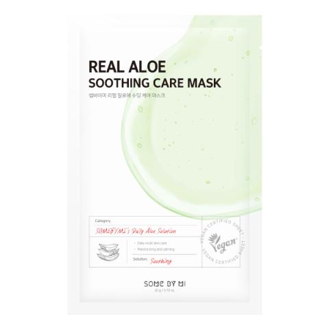 SOME BY MI - Real Masque de soin apaisant à l'aloès - 1pièce SOME BY MI - Real Masque de soin apaisant à l'aloès - 1pièce