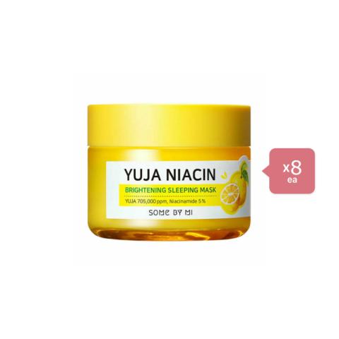 SOME BY MI Yuja Niacin 30 days Brightening Sleeping Mask/60g (8ea) Set