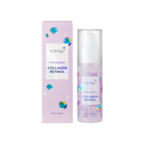 SOQU - Sérum raffermissant au collagène et au rétinol - 50ml SOQU - Sérum raffermissant au collagène et au rétinol - 50ml