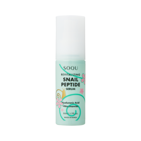 SOQU - Sérum revitalisant aux peptides d'escargot - 50ml