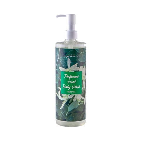 spana - Gel douche parfumé aux herbes - Moringa - 500ml