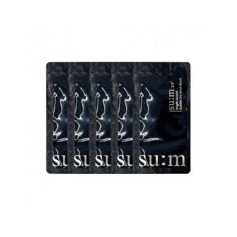 su:m37 - Masque Bubble-De Bright Award Noir - 4.5ml*5pièces