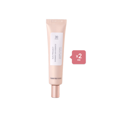 THANK YOU FARMER - Sun Project Shimmer Sun Essence - 40ml (2ea) Set