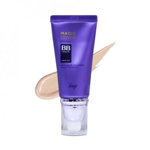 THE FACE SHOP - BB Crème Magic Cover (SPF20 PA++) - No.V201 Apricot Beige - 45ml