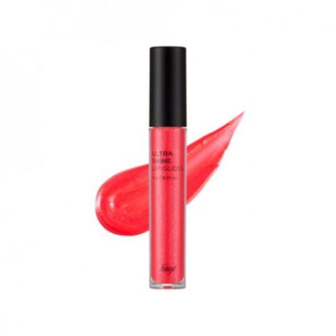 THE FACE SHOP - Gloss à lèvres Ultra Shine - No.04 Pink Macaron