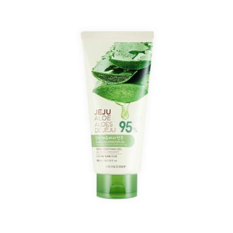 THE FACE SHOP - Jeju Aloe Fresh Gel Apaisant (Tube) - 300ml THE FACE SHOP - Jeju Aloe Fresh Gel Apaisant (Tube) - 300ml
