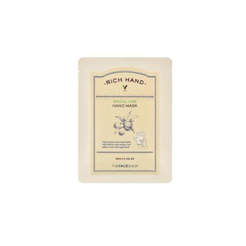THE FACE SHOP - Masque pour les mains Rich Hand V Special Care - 16g