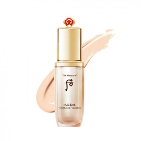 The History of Whoo - Gongjinhyang: Mi Fond de Teint Velvet LIquid