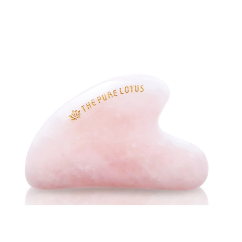 THE PURE LOTUS - Quartz rose Guasha - 1pièce(5.3*8.3cm) THE PURE LOTUS - Quartz rose Guasha - 1pièce(5.3*8.3cm)