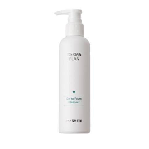 The Saem - Derma Plan Gel To Foam Cleanser - 180ml The Saem - Derma Plan Gel To Foam Cleanser - 180ml
