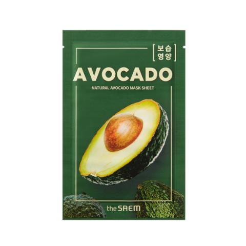 The Saem - Feuille de masque naturel - Avocado - 1pièce