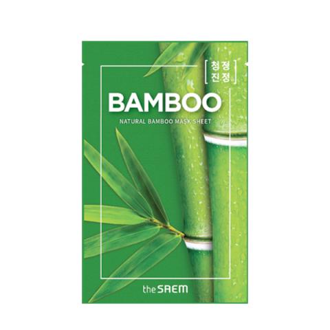 The Saem - Feuille de masque naturel - Bamboo - 1pièce