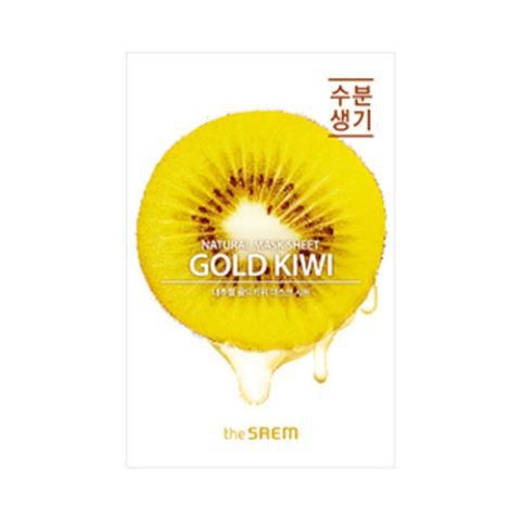 The Saem - Feuille de masque naturel - Gold Kiwi - 1pièce