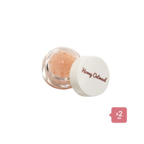 The Saem - Honey Oatmeal Lip Scrub - 7ml (2ea) Set