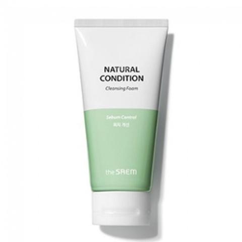 The Saem - Mousse nettoyante Natural Condition - Sebum Control - 150ml The Saem - Mousse nettoyante Natural Condition - Sebum Control - 150ml