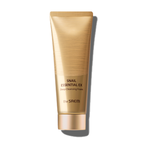 The Saem - Mousse nettoyante en profondeur Snail Essential EX - 150g The Saem - Mousse nettoyante en profondeur Snail Essential EX - 150g