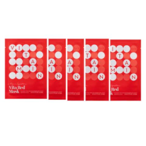 TIA'M - Mon Masque Signature Vita Rouge - 23ml*5pièces