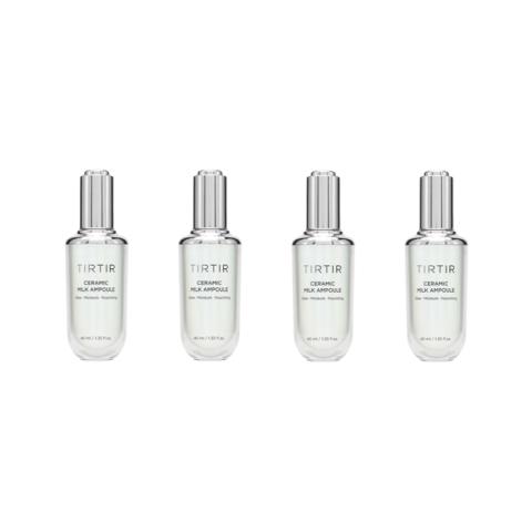 TIRTIR - Ceramic Milk Ampoule - 40ml (4ea) Set TIRTIR - Ceramic Milk Ampoule - 40ml (4ea) Set