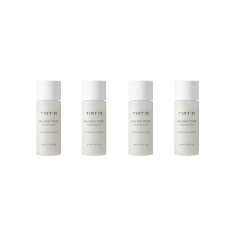 TIRTIR - Milk Skin Toner - 20ml (4ea) Set