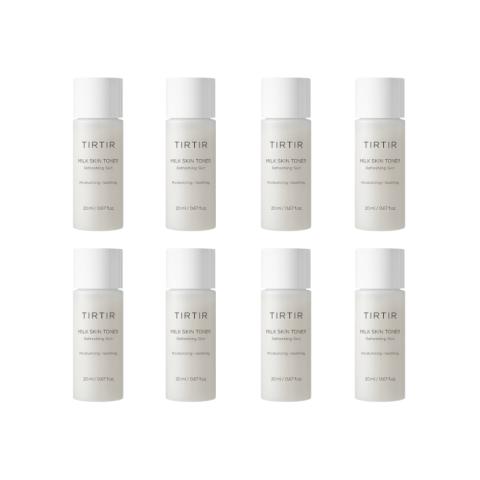 TIRTIR - Milk Skin Toner - 20ml (8ea) Set